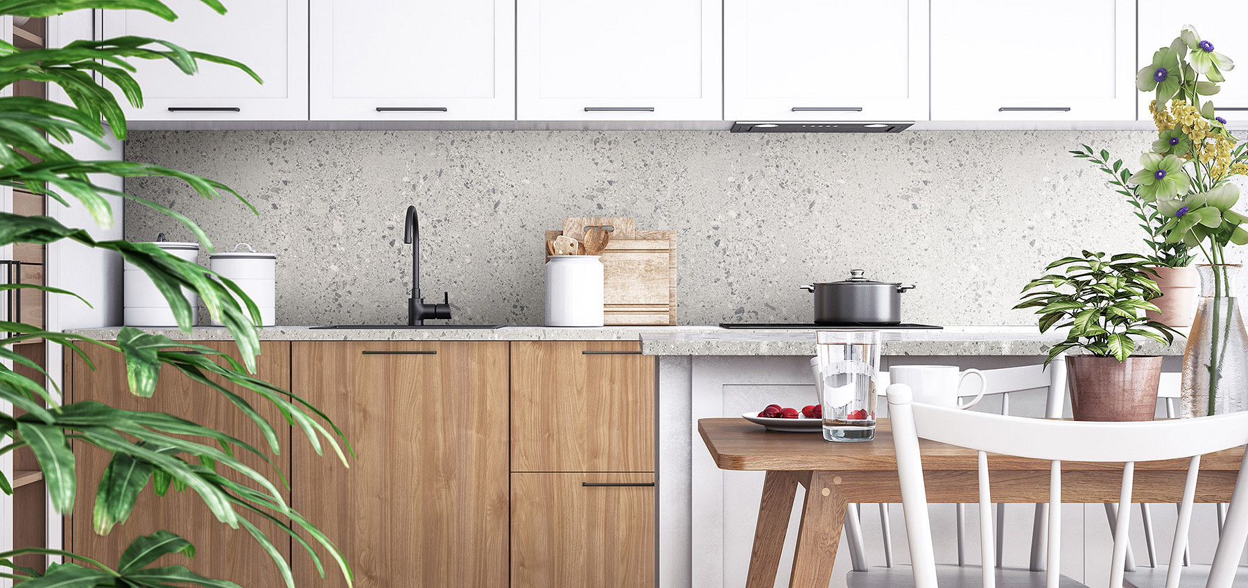 Blat kuchenny Marmur Terrazzo Jasny K095 SU