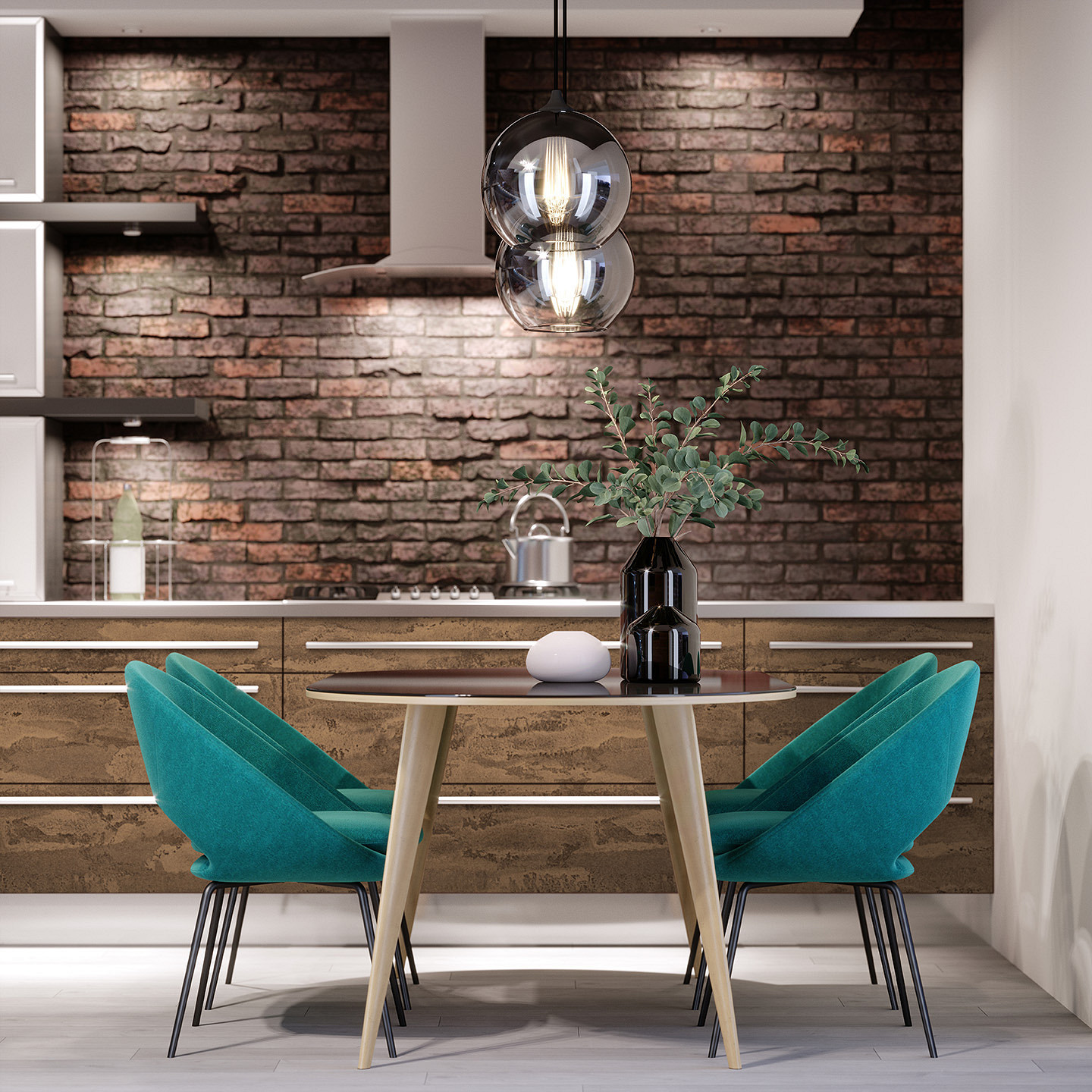 Płyta meblowa laminowana Beton Rdzawy K351 RT