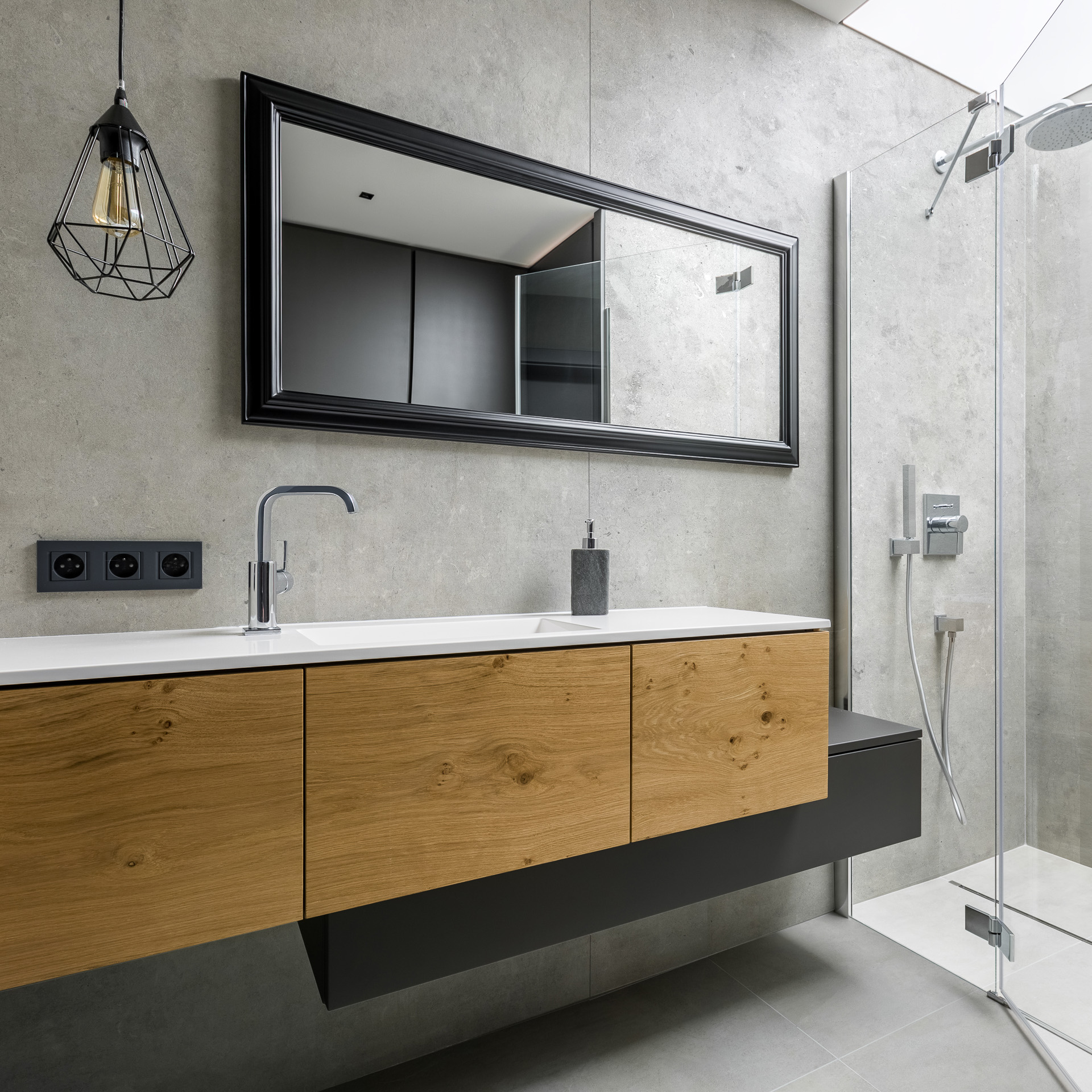 Panel ścienny R109 Concrete