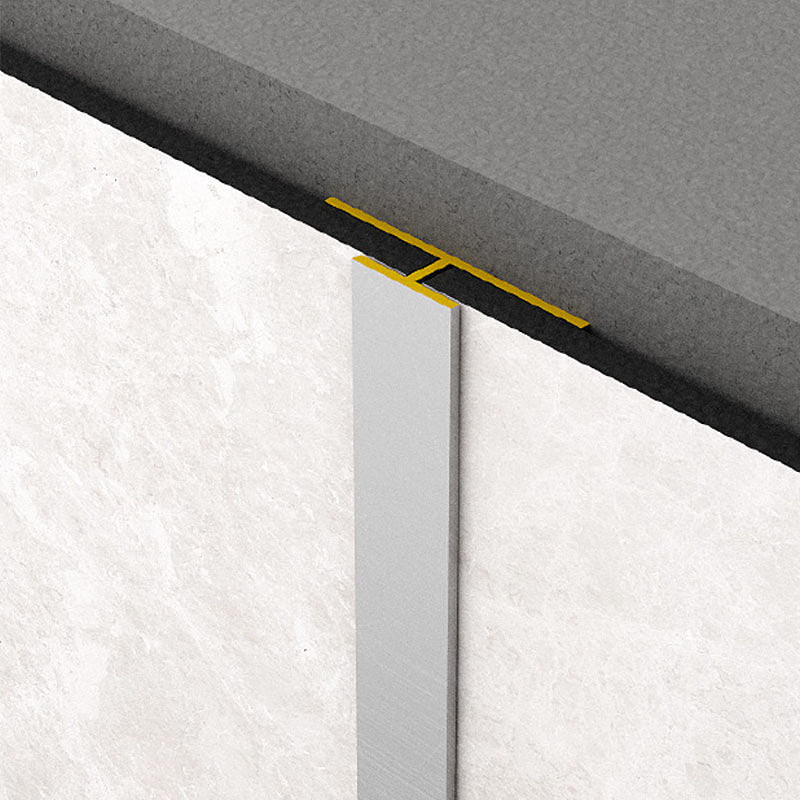 Profil aluminiowy łączący T do płyt ściennych Rocko Tiles (czarny)