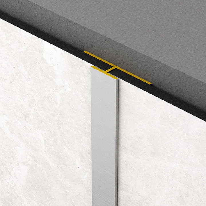 Profil aluminiowy łączący T do płyt ściennych Rocko Tiles (czarny)