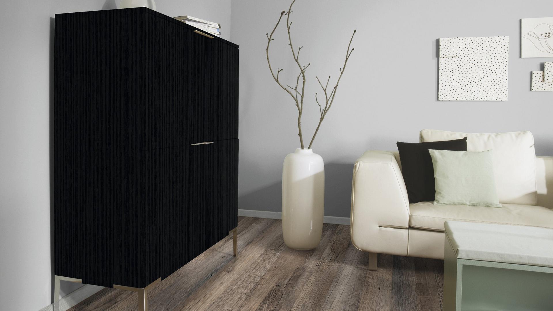 Płyta meblowa laminowana Black RAL 9004 2190 AT