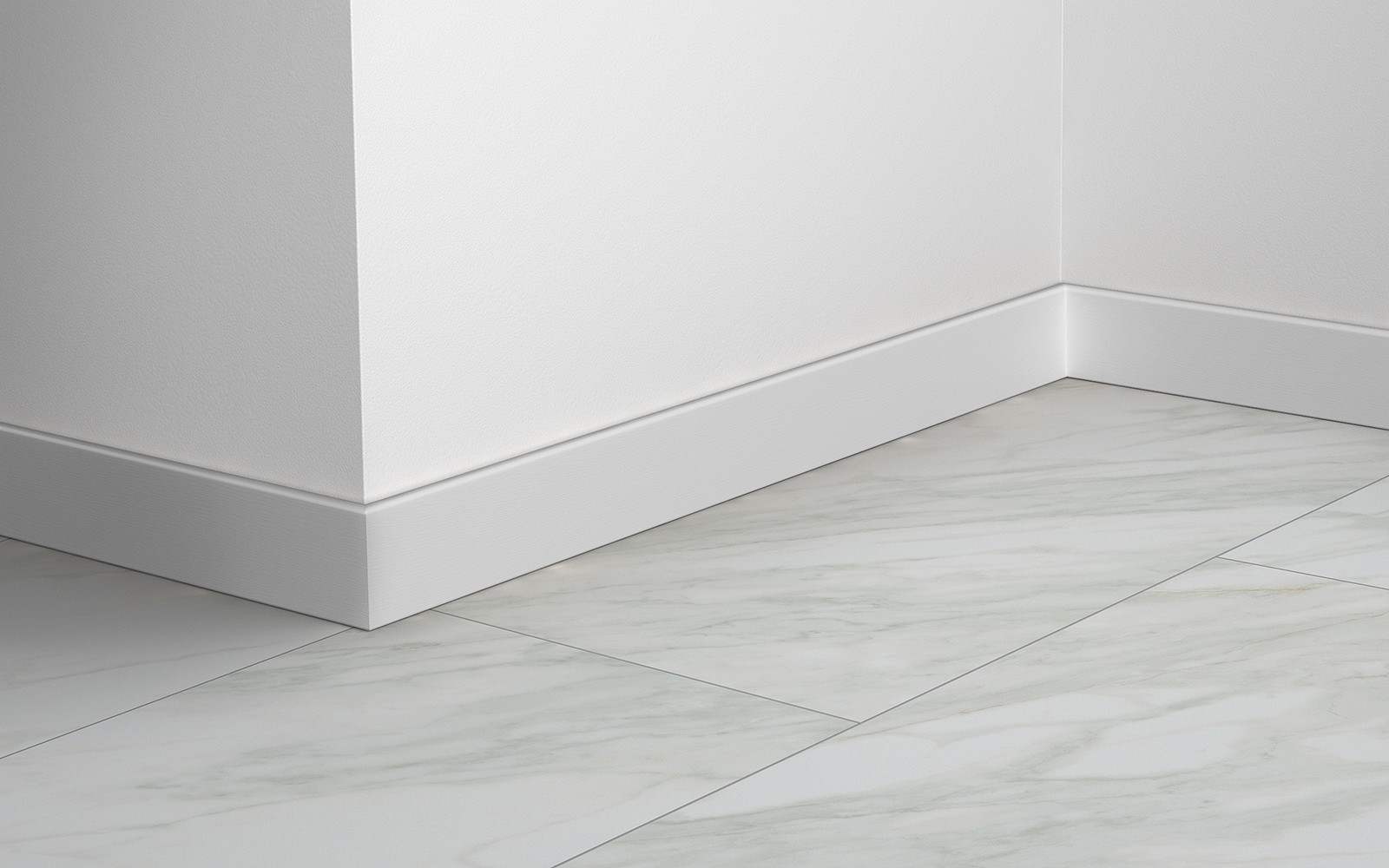 Listwa przypodłogowa wodoodporna SK58 9002 White