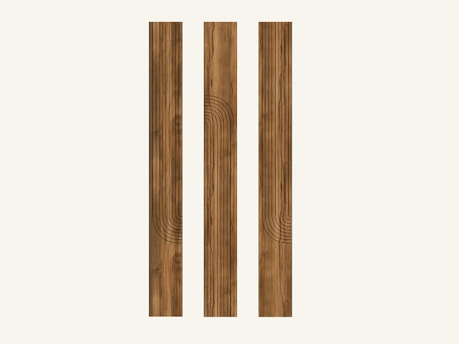 Płyty ścienne MDF Pure Wall Arkadia Dąb Barokowy Bursztynowy K536