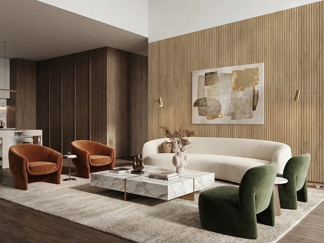 Płyty ścienne MDF Pure Wall Linex Cremona Torro 2738