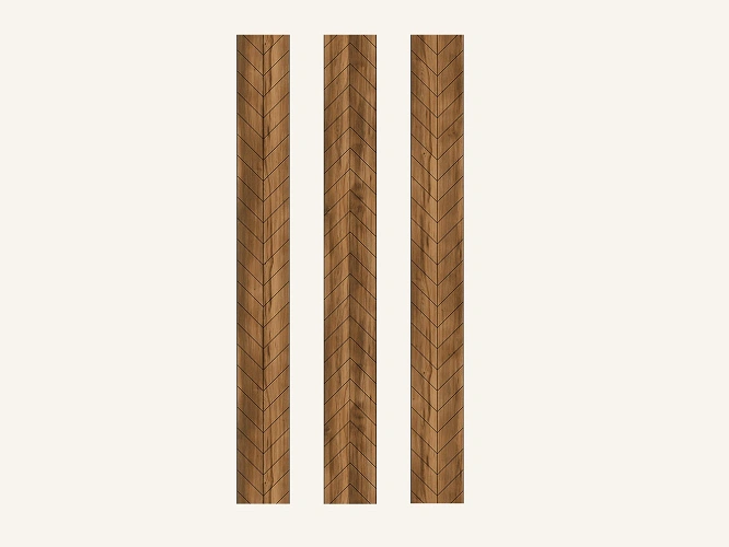 Płyty ścienne MDF Pure Wall V-Line Dąb Barokowy Bursztynowy K536