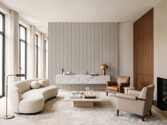 Płyty ścienne MDF Pure Wall V-Line Kaszmir 5981