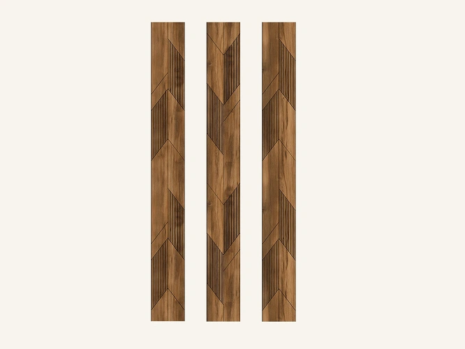 Płyty ścienne MDF Pure Wall Vector Dąb Barokowy Bursztynowy K536
