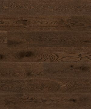 Podłoga drewniana DĄB SUPERRUSTIC 1R DARK CHOC & DARK CHOC LAKIER MAT SZCZOTKOWANY 4mV